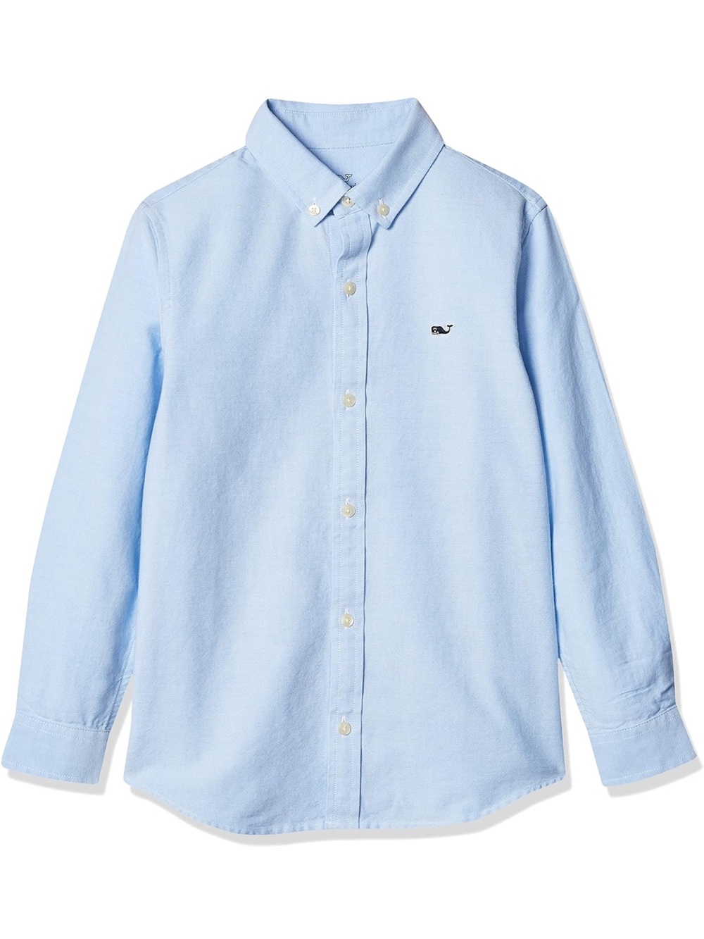Vineyard Vines Boys 100% Cotton Oxford Whale Shirt